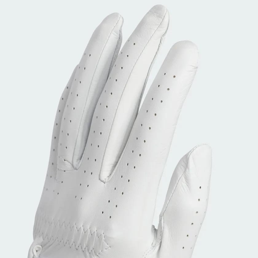 Adidas Pro Leather heren golfhandschoen, wit