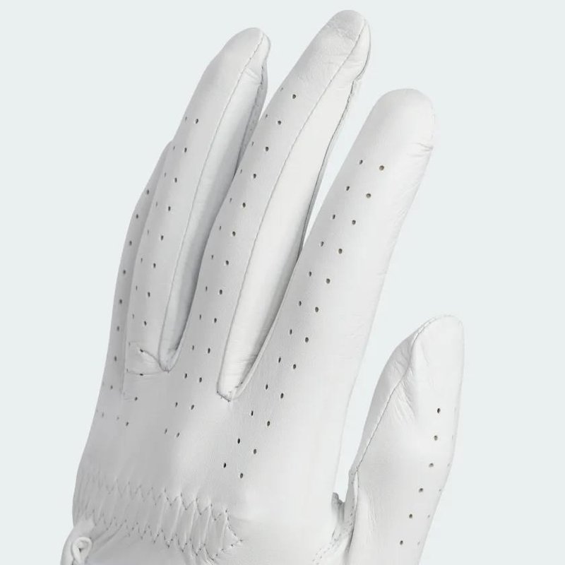 Adidas Pro Leather heren golfhandschoen, wit