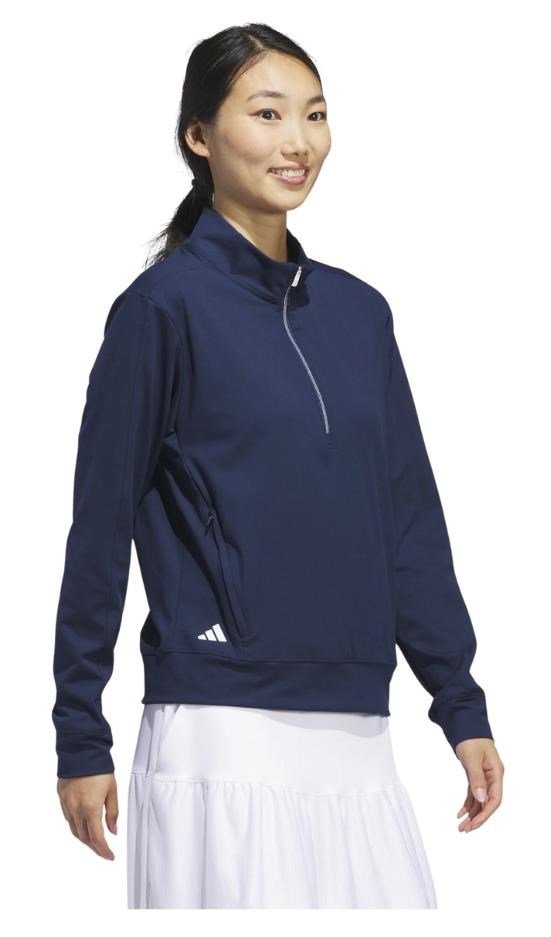 Adidas Ultimate365 half-zip dames sweatshirt, navy