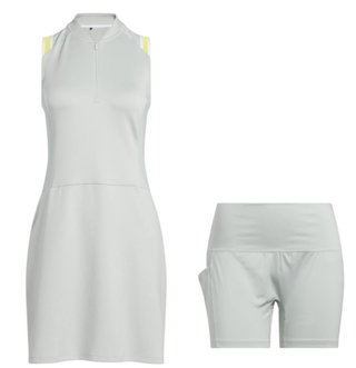 Adidas Ultimate365 Racerback mouwloze dames jurk, wonder silver