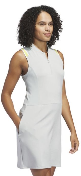 Adidas Ultimate365 Racerback mouwloze dames jurk, wonder silver
