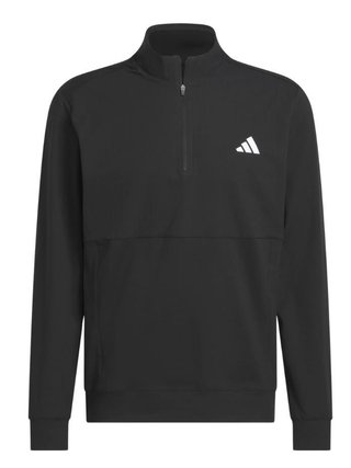Adidas Tour 1/4-zip heren sweater, zwart