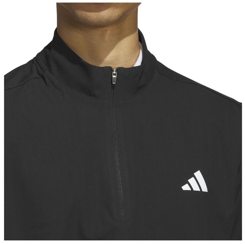 Adidas Tour 1/4-zip heren sweater, zwart