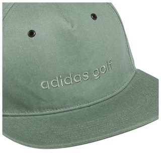 Adidas Waxed Canvas heren pet, silver green