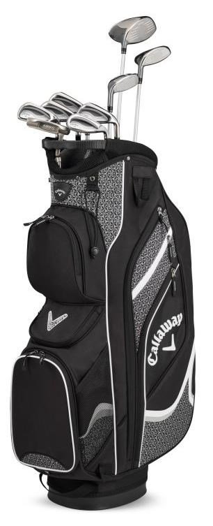 Callaway Solaire 10PC dames golfset, zwart