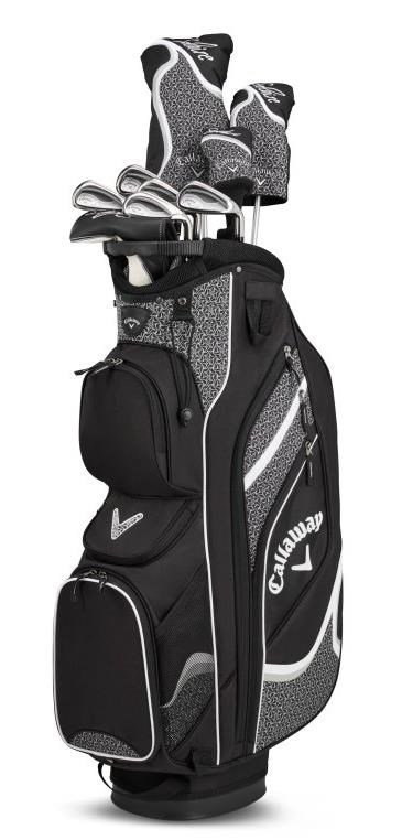 Callaway Solaire 10PC dames golfset, zwart