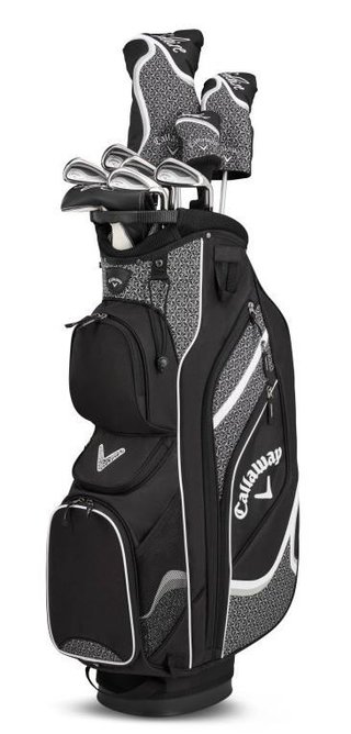 Callaway Solaire 10PC dames golfset, zwart