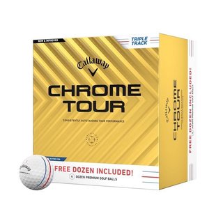 Callaway Chrome Tour Triple Track golfballen (4 dozijn, 48 ballen)