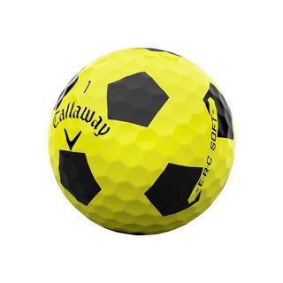 Callaway ERC Soft Truvis golfballen, geel