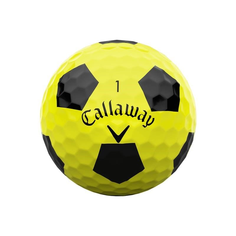 Callaway ERC Soft Truvis golfballen, geel
