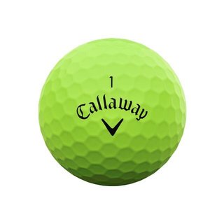 Callaway Supersoft Matte golfballen, groen