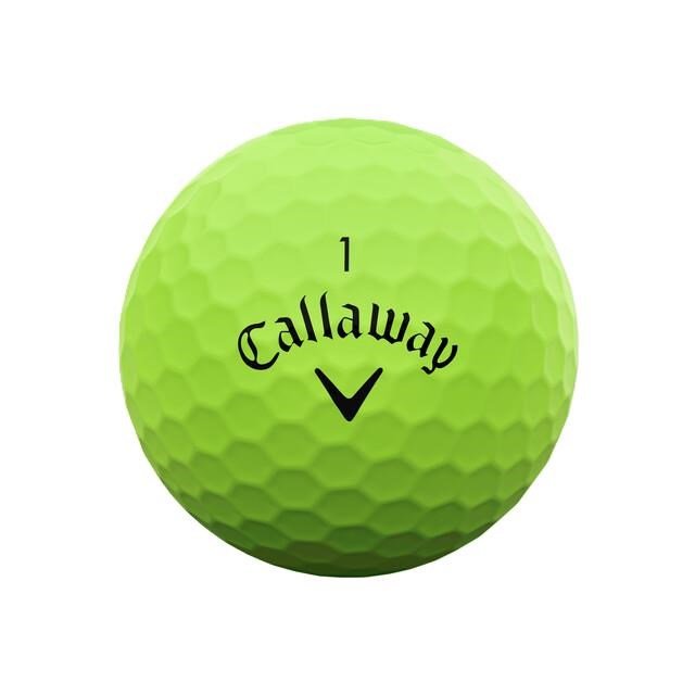 Callaway Supersoft Matte golfballen, groen