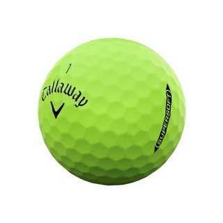 Callaway Supersoft Matte golfballen, groen