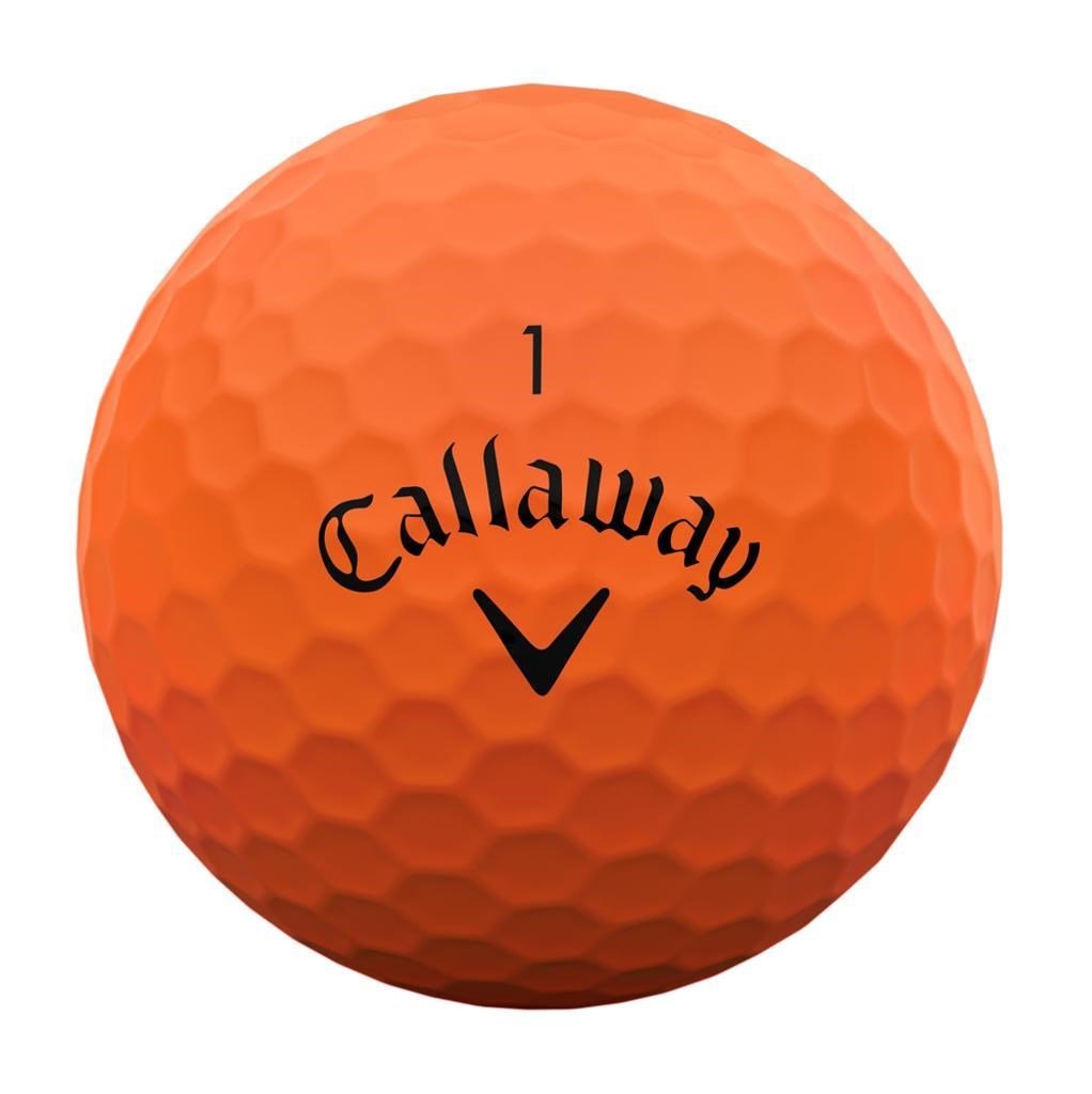 Callaway Supersoft Matte golfballen, oranje
