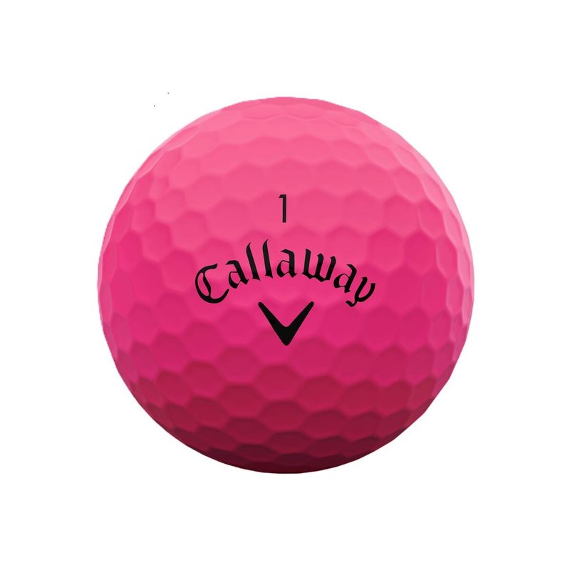 Callaway Supersoft Matte golfballen, roze