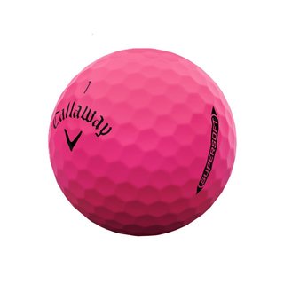 Callaway Supersoft Matte golfballen, roze
