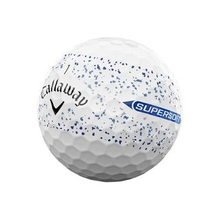 Callaway Supersoft Splatter 360 Blue golfballen