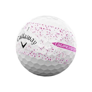 Callaway Supersoft Splatter 360 Pink golfballen