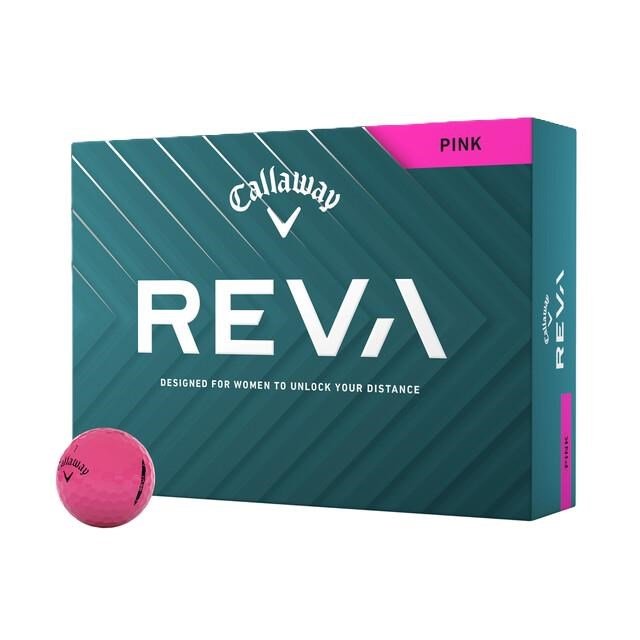 Callaway REVA golfballen, roze