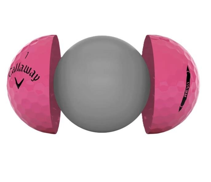 Callaway REVA golfballen, roze