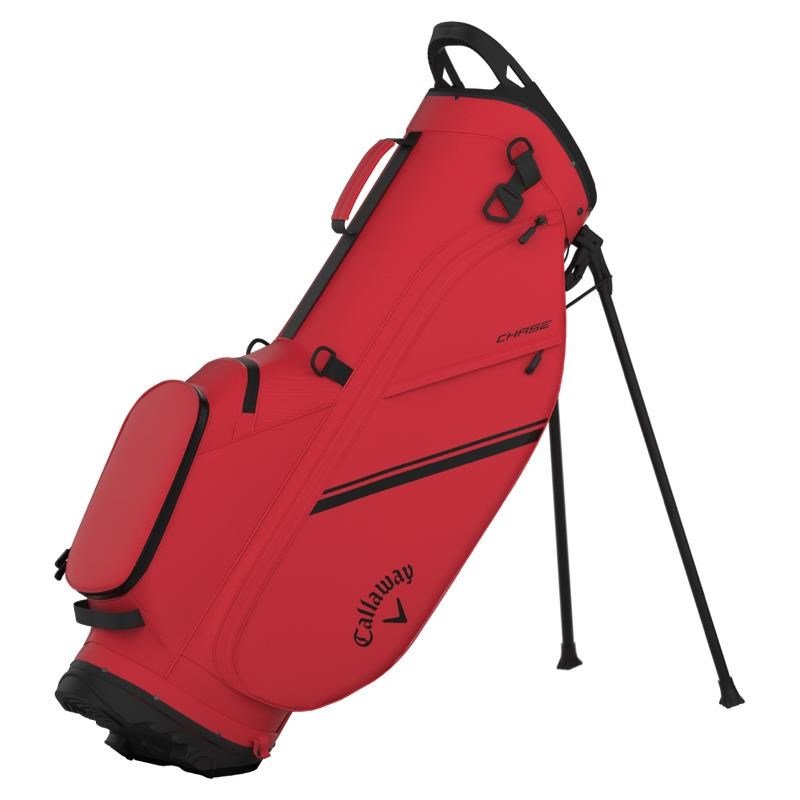 Callaway Chase stand bag, rood/zwart