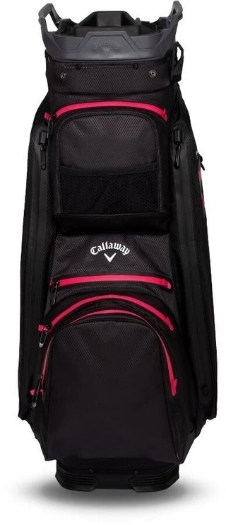 Callaway ORG 14 HD cart bag, zwart/houtskool/roze