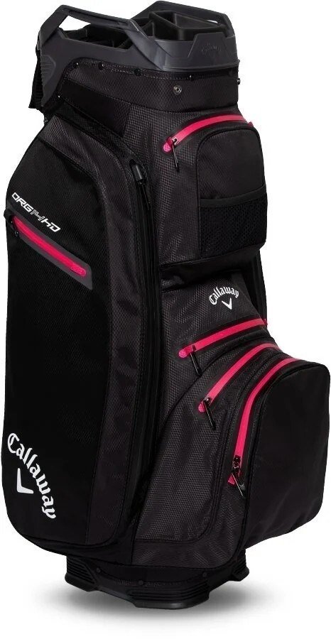 Callaway ORG 14 HD cart bag, zwart/houtskool/roze