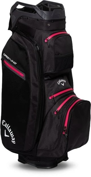 Callaway ORG 14 HD cart bag, zwart/houtskool/roze