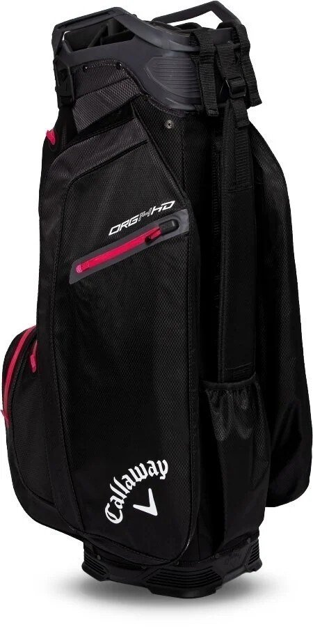 Callaway ORG 14 HD cart bag, zwart/houtskool/roze