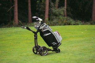 Callaway ORG 14 HD cart bag, zwart/houtskool/roze