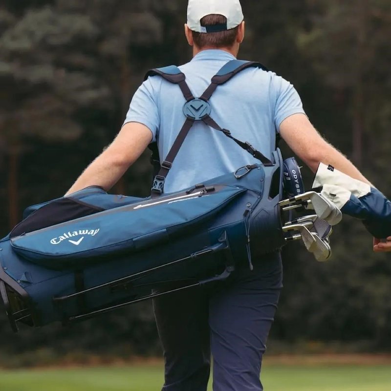 Callaway Carry+ stand bag, zwart