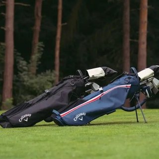 Callaway Carry+ stand bag, navy/white/red