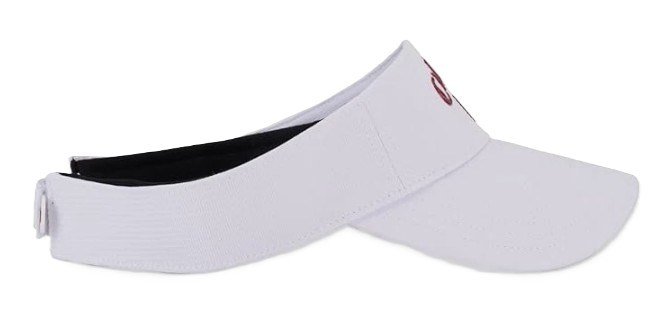Callaway Liquid metal visor, wit/kardinaalrood