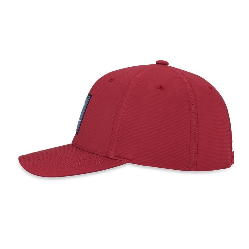 Callaway Rutherford FLEXFIT® Snapback heren kšiltovka, cardinal red