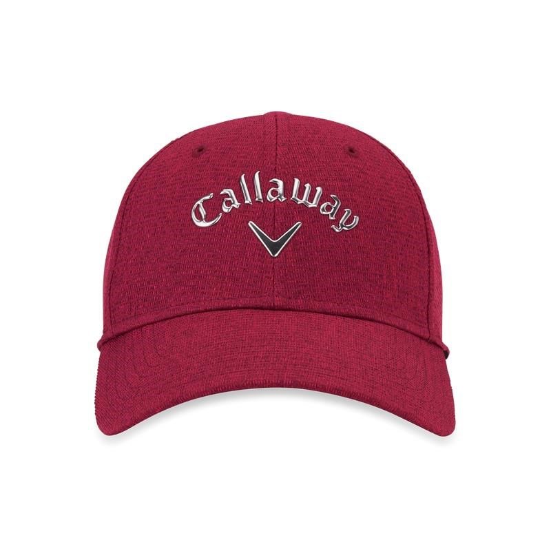 Callaway Liquid Metal Adjustable dames kšiltovka, red plum/silver