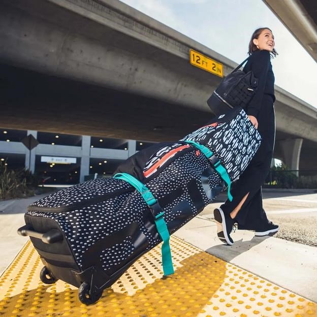 Ogio Alpha Mid travel bag, zwart