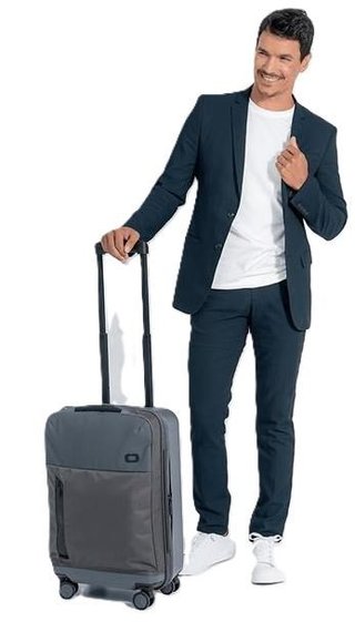 Ogio Ogio Pace Pro Hybrid Carry-on 34-36L Tašky, kufry bag, grey pinstripe