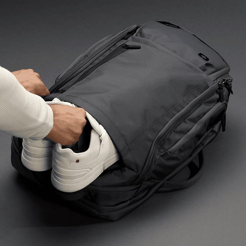 Ogio Ogio Pace Pro Max 45L Travel Pack tas, grey pinstripe