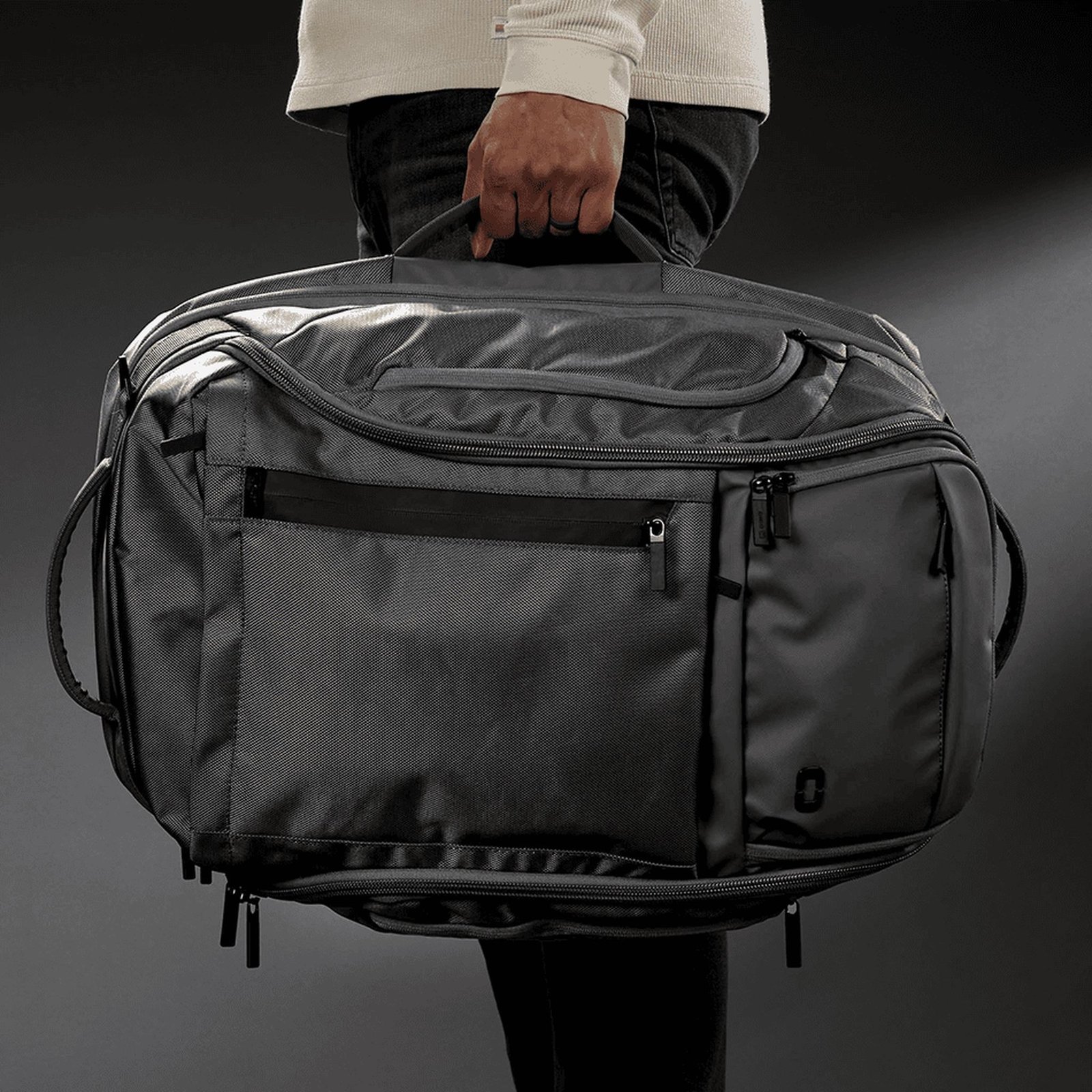 Ogio Ogio Pace Pro Max 45L Travel Pack tas, grey pinstripe