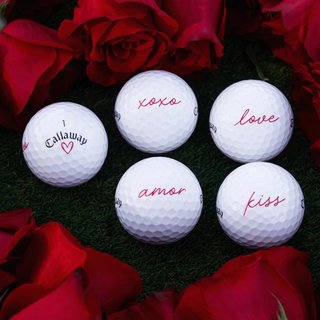 Callaway Supersoft golfballen, Valentine Love