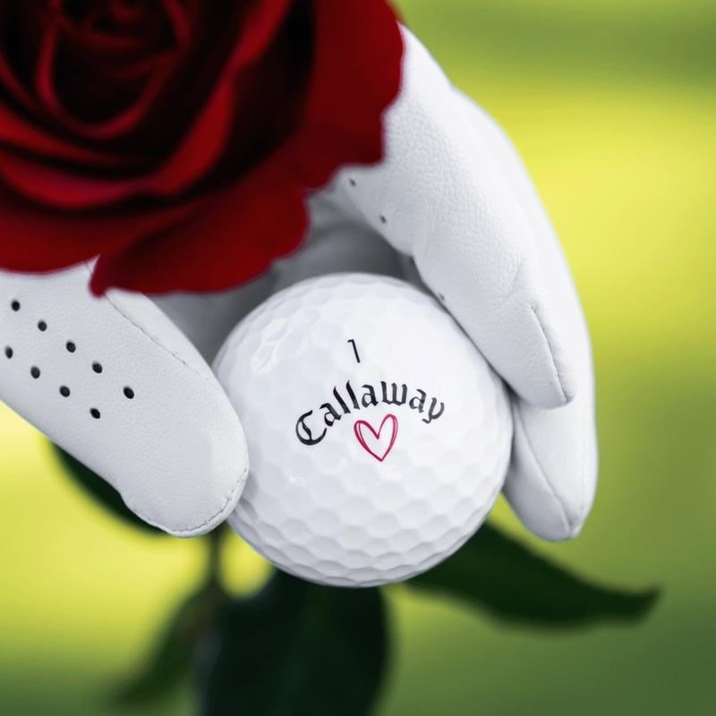 Callaway Supersoft golfballen, Valentine Love