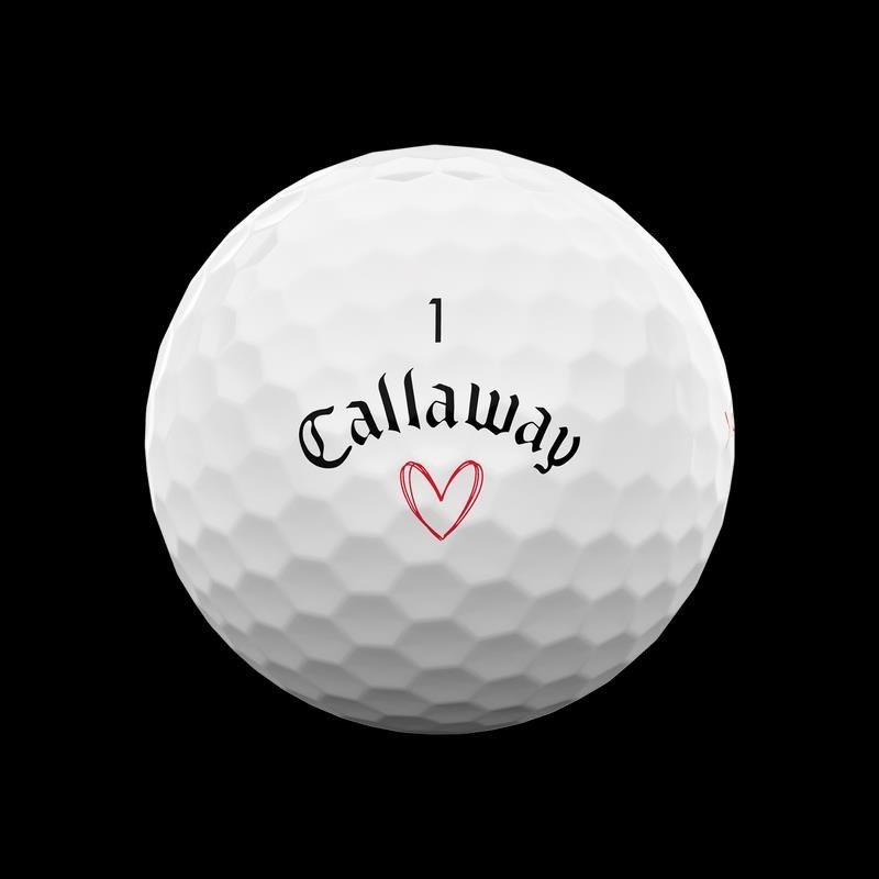Callaway Supersoft golfballen, Valentine Love