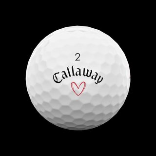 Callaway Supersoft golfballen, Valentine Love