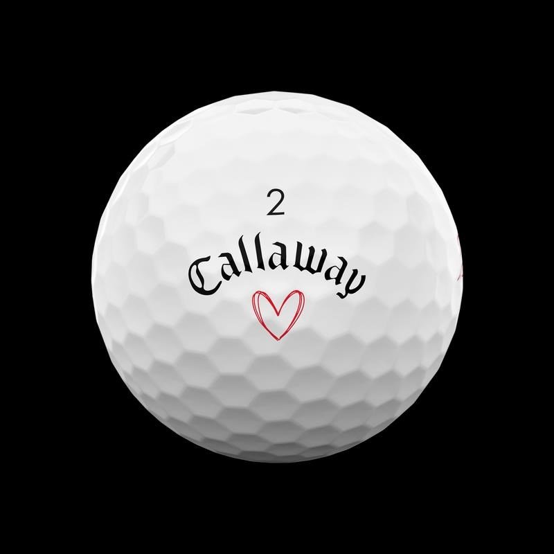 Callaway Supersoft golfballen, Valentine Love