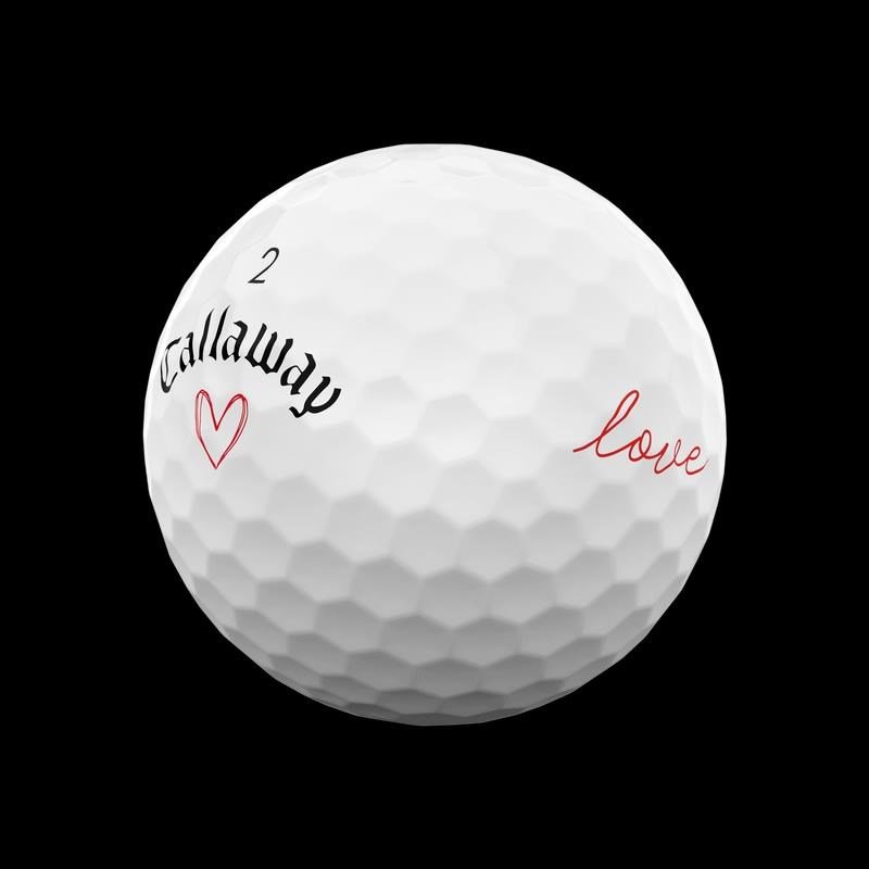 Callaway Supersoft golfballen, Valentine Love