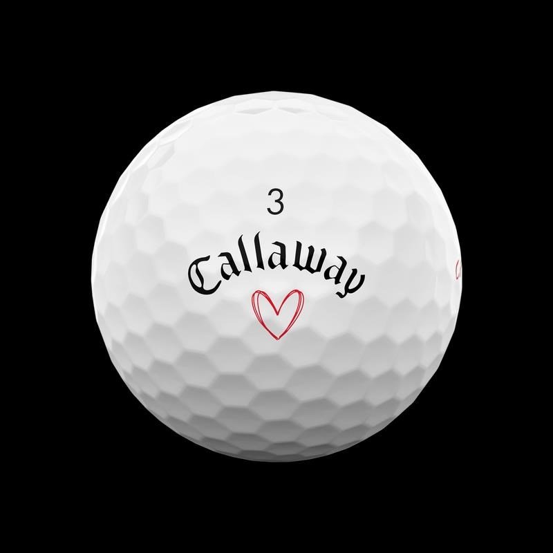 Callaway Supersoft golfballen, Valentine Love