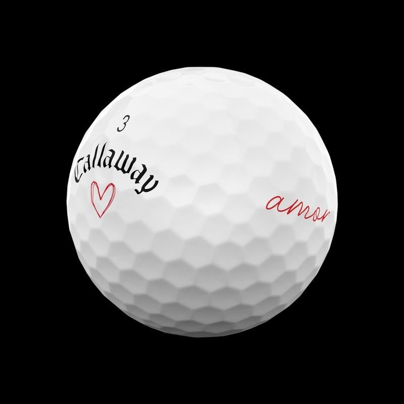 Callaway Supersoft golfballen, Valentine Love
