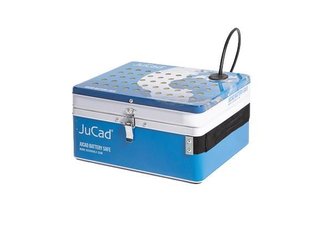 JuCad Battery safe accessoire, blauw/wit