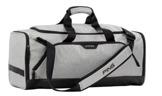 PING Golf Ping Duffel Bag tas, textured heather grey