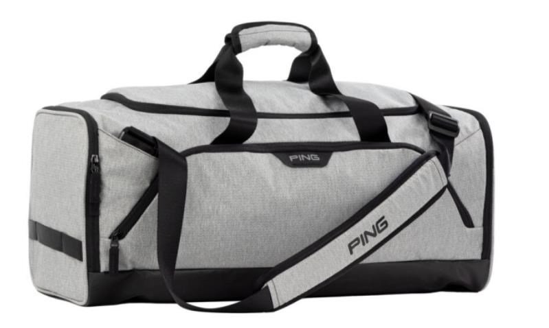 PING Golf Ping Duffel Bag tas, textured heather grey